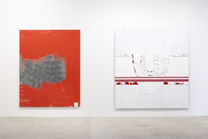 Installation view, Greene Naftali, New York, 2014