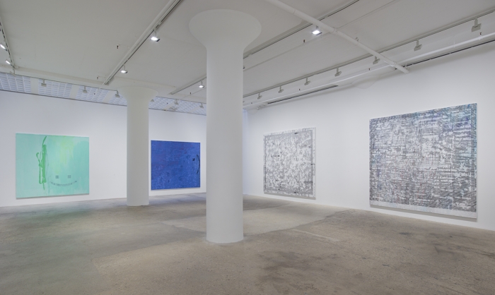 Jacqueline Humphries, Installation view, Greene Naftali, New York, 2017