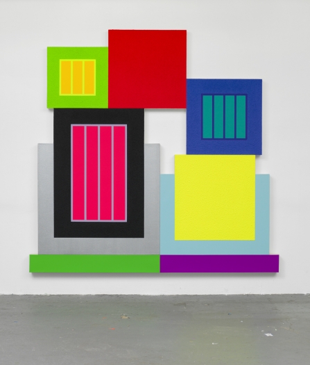 Peter Halley, The Warning, 2018