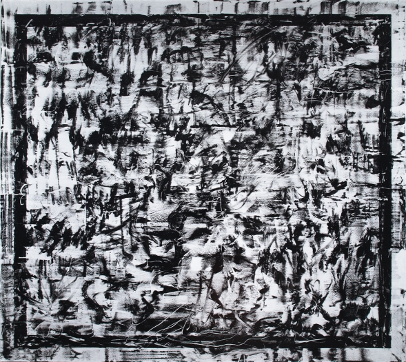 Jacqueline Humphries, 31/13 2013, Oil on linen, 114 x 127 inches