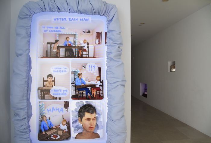 Installation view, EXO EMO, Greene Naftali, New York, 2017