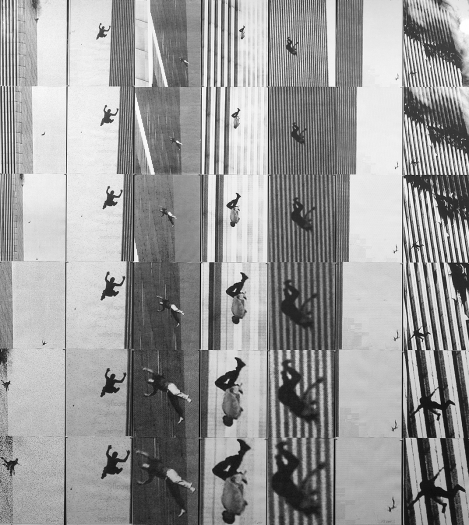 Carolee Schneemann Terminal Velocity, 2001 Inkjet on paper 96 x 84 inches (243.8 x 213.4 cm) Plexi: 100 x 88 inches (254 x 223.5 cm)
