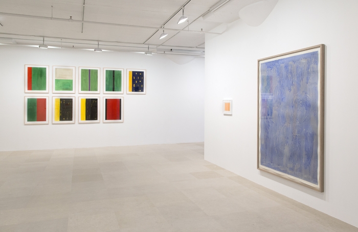 Günther Förg, Installation view, Works On Paper: 1976 - 2008, Greene Naftali, New York, 2016