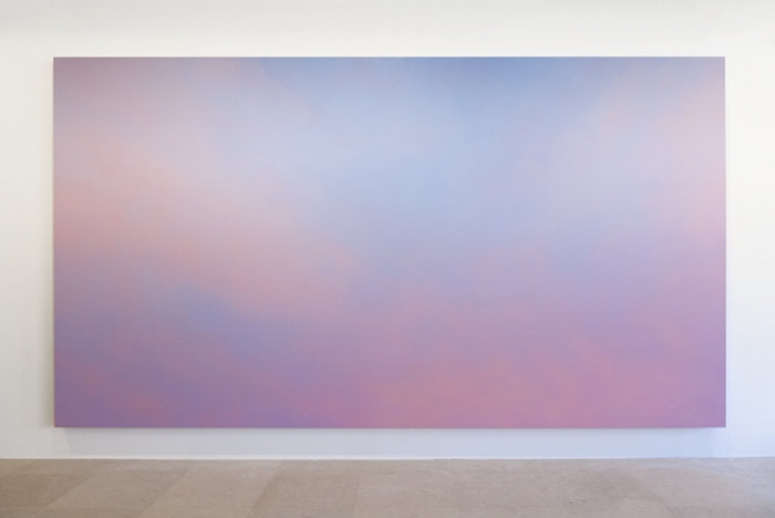 Alex Israel, Sky Backdrop, 2013, Acrylic on canvas, 192 x 108 inches (487.7 x 274.3 cm)