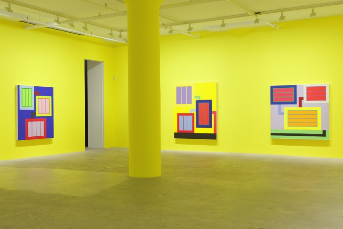 Installation view, Greene Naftali, New York, 2017