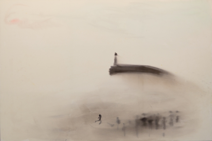 Sophie von Hellermann Harbor Arm , 2011 Acrylic on canvas 78 3/4 x 118 7/8 inches (200 x 301.9 cm)