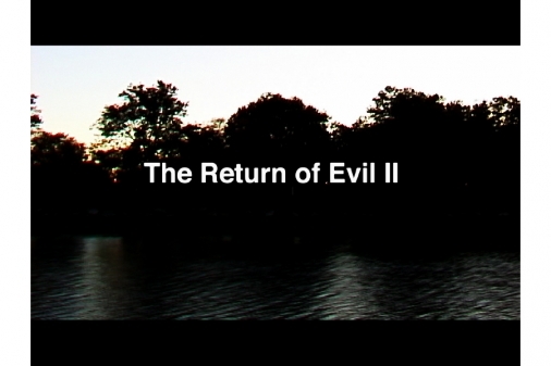 Tony Cokes, Evil, 2003 (still)