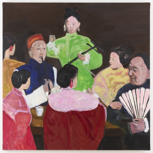 Gang Zhao Untitled, 2018, Oil on canvas, 71 x 71 inches (180.3 x 180.3 cm)