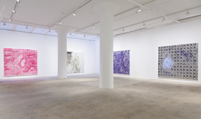 Jacqueline Humphries, Installation view, Greene Naftali, New York, 2015
