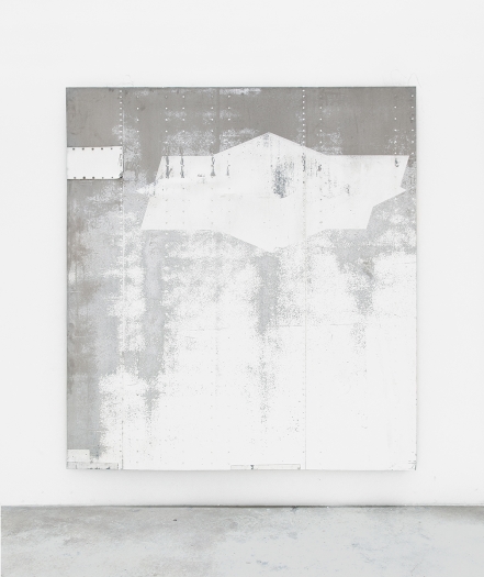 And Beckoning, 2014, Aluminum semi-trailer, 100 1/2 x 92 inches