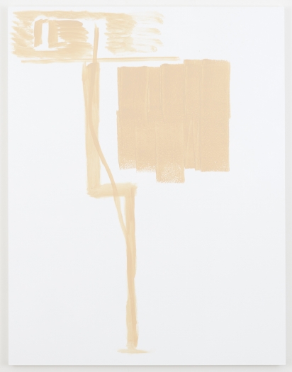 Michael Krebber Herbes de Provence MK.6066, 2018 Acrylic on canvas 70 x 54 inches (177.8 x 137.2 cm) (MK.6066)