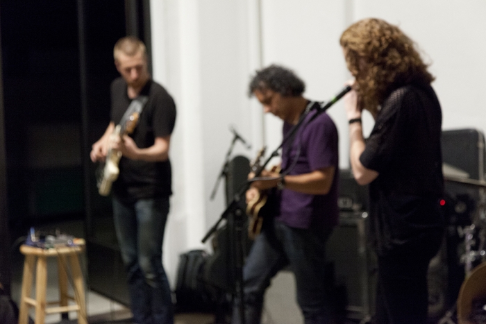 Performance view, Das Audit, Greene Naftali, New York, September 18, 2014
