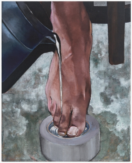 Nolan Simon Maundy (Marcus), 2018 Oil on linen 25 x 20 inches (63.5 x 50.8 cm)