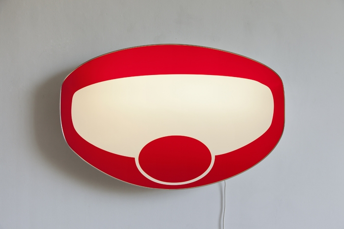 Daniel Pflumm Untitled (Oetker), 1999 Lightbox 31 x 42 x 6 inches (78.7 x 106.7 x 15.2 cm)