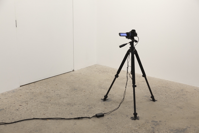 John Knight Corner displacement, 1970 (detail) Closed circuit video Dimensions Variable