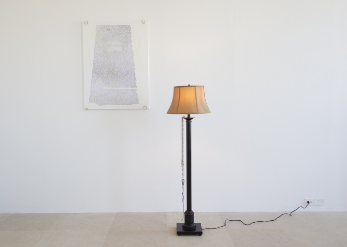Installation view Greene Naftali, New York, 2008