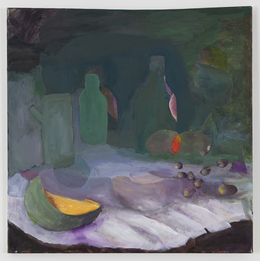 Gedi Sibony, Still Life with Purple Table, 2017 - 2018