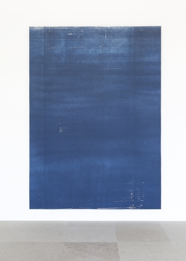 Her Deeps the Sea, 2014, Aluminum semi-trailer, 96 1/2 x 70 inches