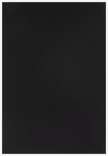 Craig Kalpakjian Chronotype (3Axis Grind) 2015 Pencil and inkjet on paper 36 x 24 inches (91.4 x 61 cm)