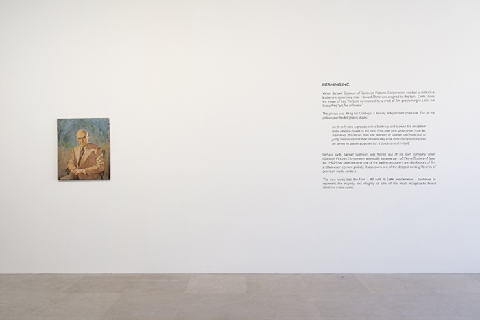 Michael Fullerton, Installation view, Meaning Inc., Greene Naftali, New York, 2014