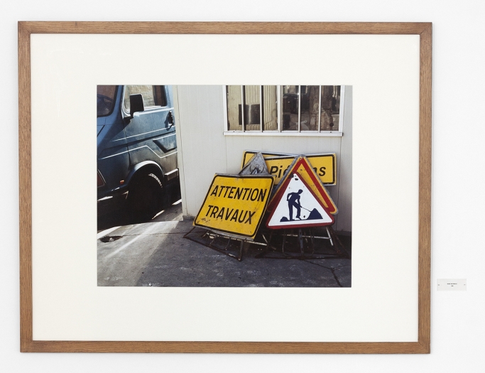Marc Blondeau Paris, 1991 Color photograph, title card with text: “Marc Blondeau 1991” 31 1/2 x 39 3/8 inches (80 x 100 cm)