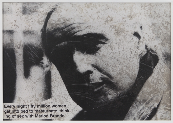Lutz Bacher, Jokes (Brando),1987-88