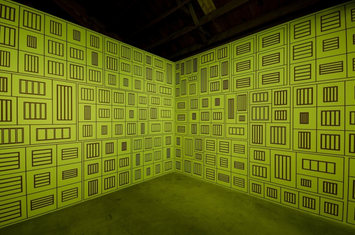 Installation view, Disjecta, Portland, Oregon, 2012