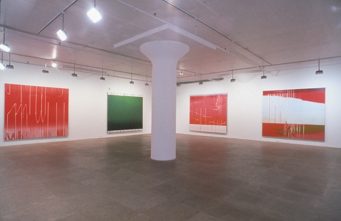 Installation view, Greene Naftali, New York, 2001
