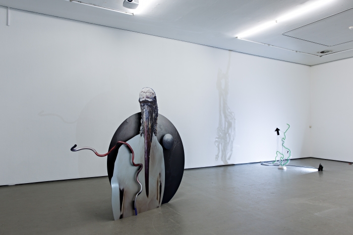 Katja Novitskova, Installation view, Dawn Mission, Kunstverein in Hamburg, DE, 2016