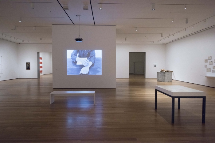 Installation view, From The Collection: 1960-1969, MoMa, New York, 2016