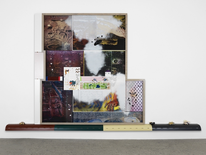 Helen Marten, Limpet Apology (traffic tenses), 2015