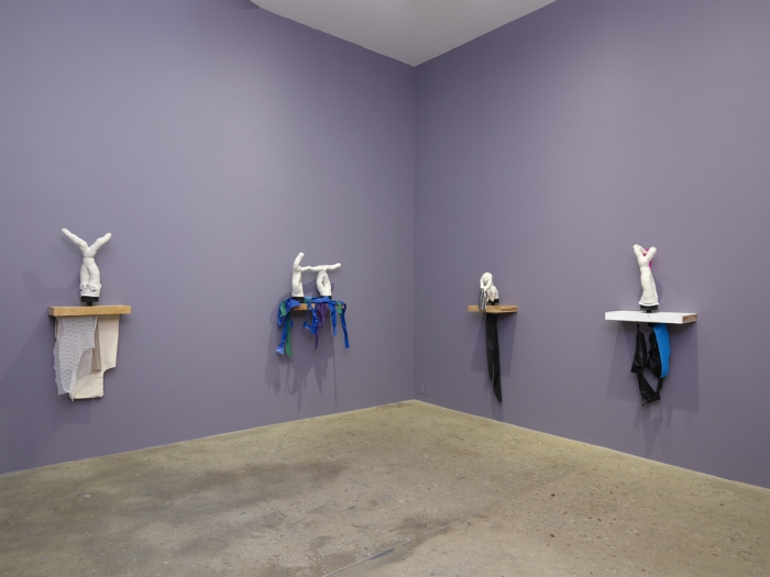Paul Chan, Installation view, The Bather's Dilemma, Greene Naftali, New York, 2019