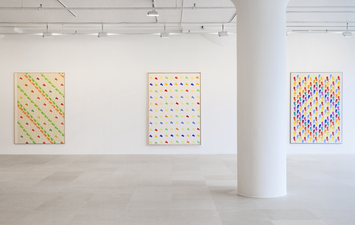 Konrad Lueg, Installation view, Greene Naftali, New York, 2013