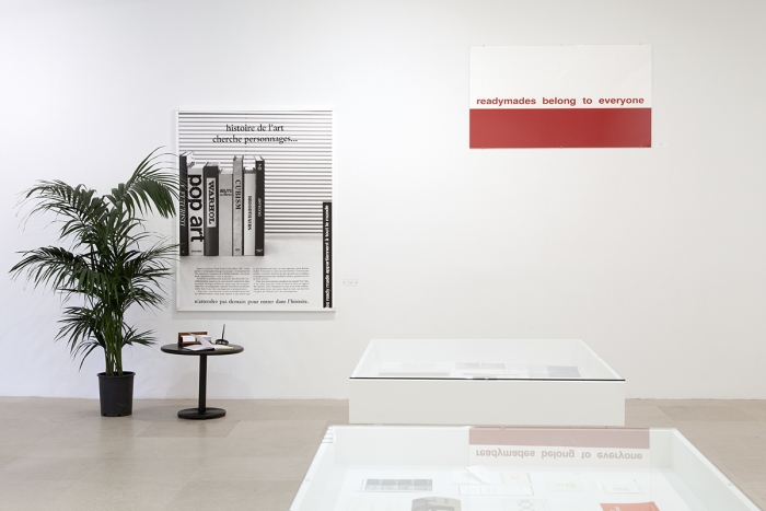 Installation view, Thinking of readymades belong to everyone®, 2017