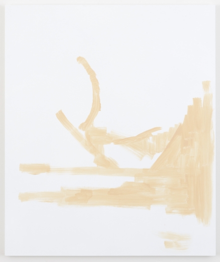 Michael Krebber Herbes de Provence MK.6073, 2018 Acrylic on canvas 50 x 42 inches (127 x 106.7 cm)