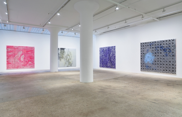 Installation view, Greene Naftali, New York, 2015