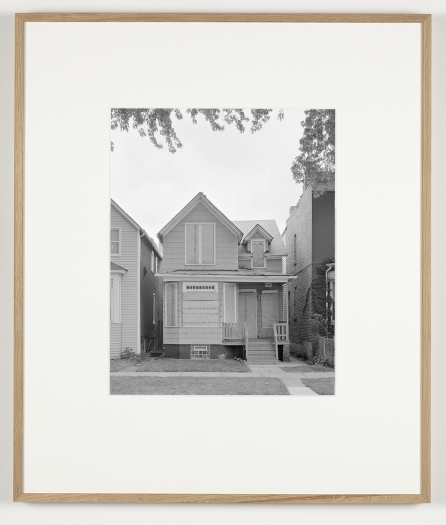 Some Boarded Up Houses Chicago #2, 2009-2013 Silver gelatin print 27 x 22 5/8 inches (68.6 x 57.5 cm)