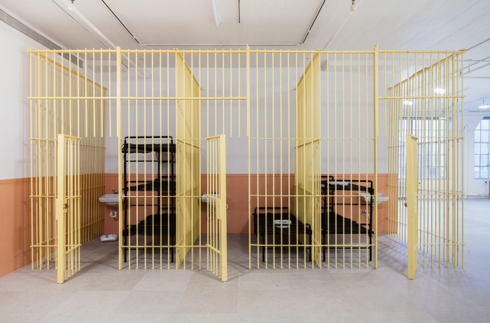 Tony Conrad WiP, 2013 Installation view, Greene Naftali, New York, 2013