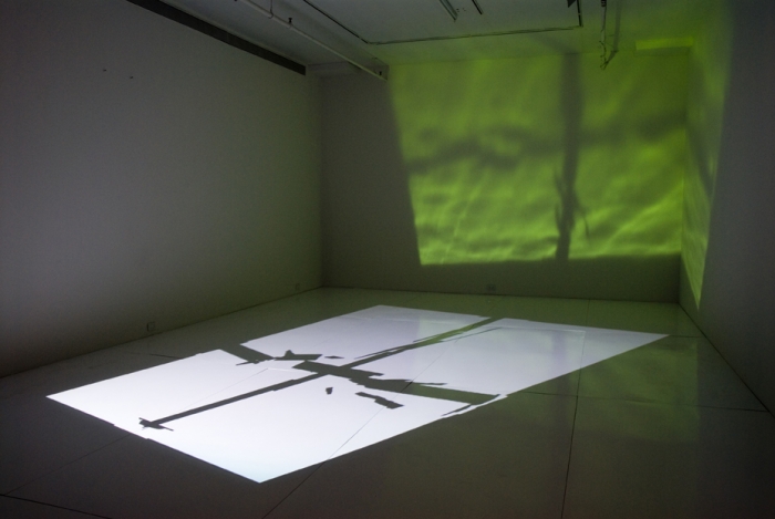 6th Light, 2007, digital video projection