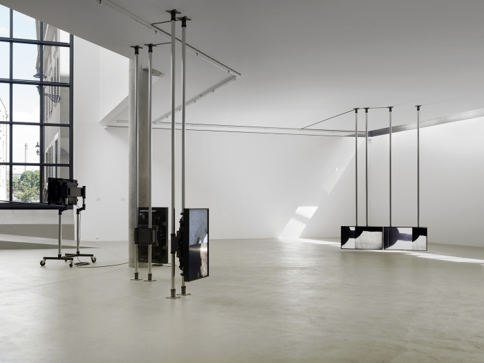 Installation view, Hilary Lloyd, Museum für Gegenwartskunst, Basel, 2012