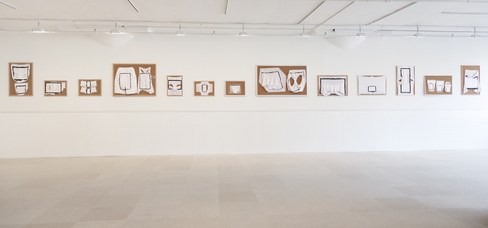 Tony Conrad, Installation view, Undone, Greene Naftali, New York, 2016