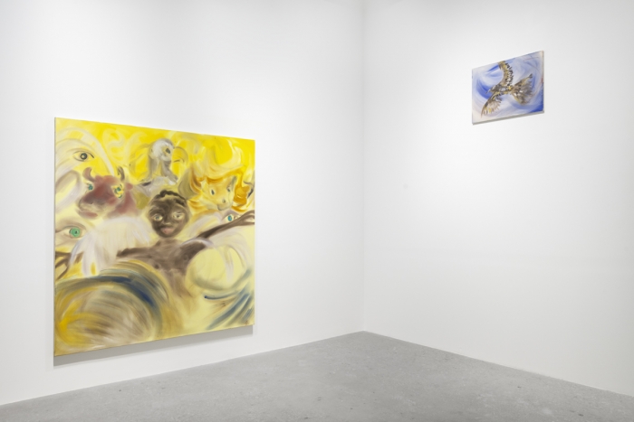 Sophie von Hellermann, Installation view, Ileden, 2019