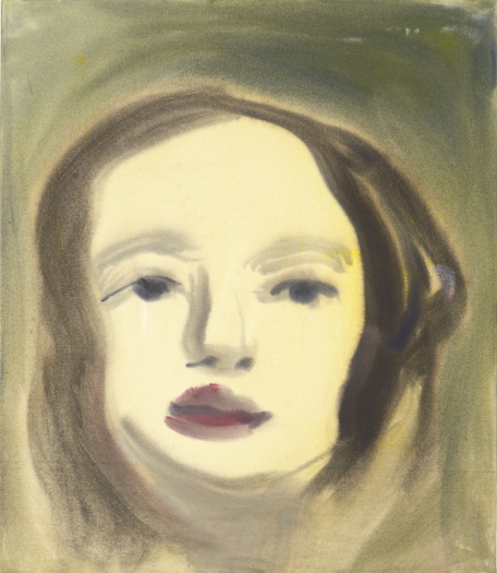 Sophie von Hellermann, Untitled (Cold as a Witch's Tit), 2013, Pigment and acrylic emulsion on canvas, 28 x 24 inches