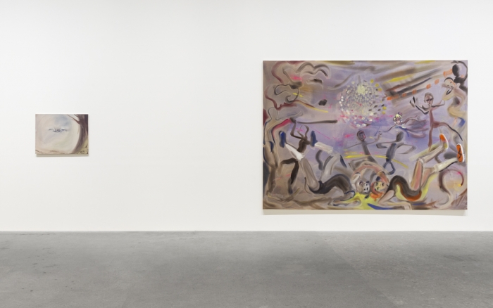 Sophie von Hellermann, Installation view, Ileden, 2019