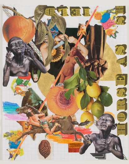 Untitled, 2007, mixed media on paper
