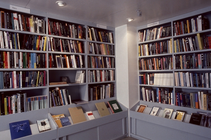 Installation view, The Bookshop Piece, Greene Naftali, New York, 1998