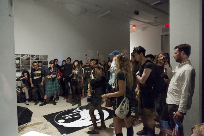 Performance view, La Misma, Greene Naftali, New York, September 18, 2014