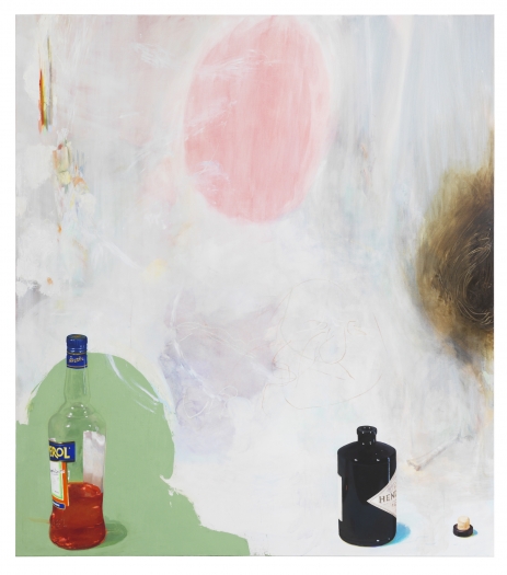 L, 2014 oil on canvas 98 1/2 x 86 1/2 x 1 3/4 inches