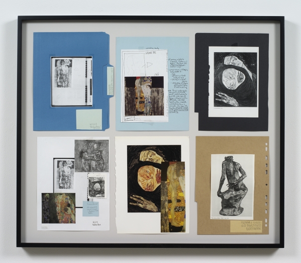 Ankoku 32 (Resource folder: Gaki-Clotho / Old prostitute / Dead mother), 2012, Collage, 27 x 31 1/8 x 1 1/2 inches (68.6 x 79.1 x 3.8 cm)