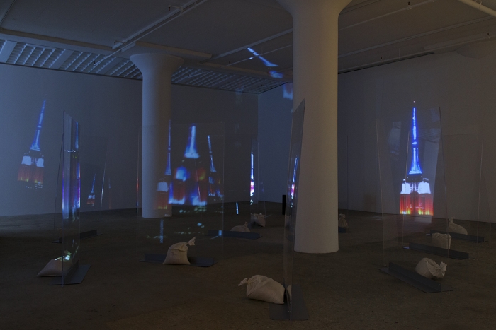 Installation view, Greene Naftali Gallery, 2015